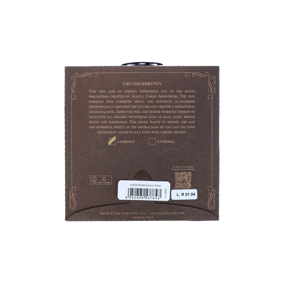 Aquila 167U Thunderbrown Bass Ukul. – Thomann Ireland