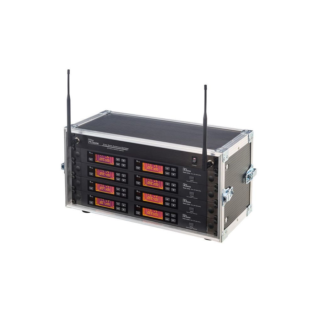 the t.bone free solo PT 660 MHz/8 CH Rack – Thomann Ireland
