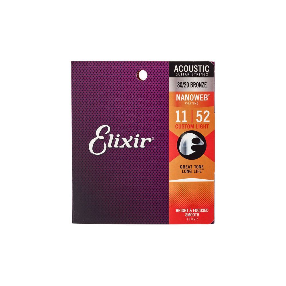 Elixir Nanoweb Custom Light Acoustic – Thomann Ireland