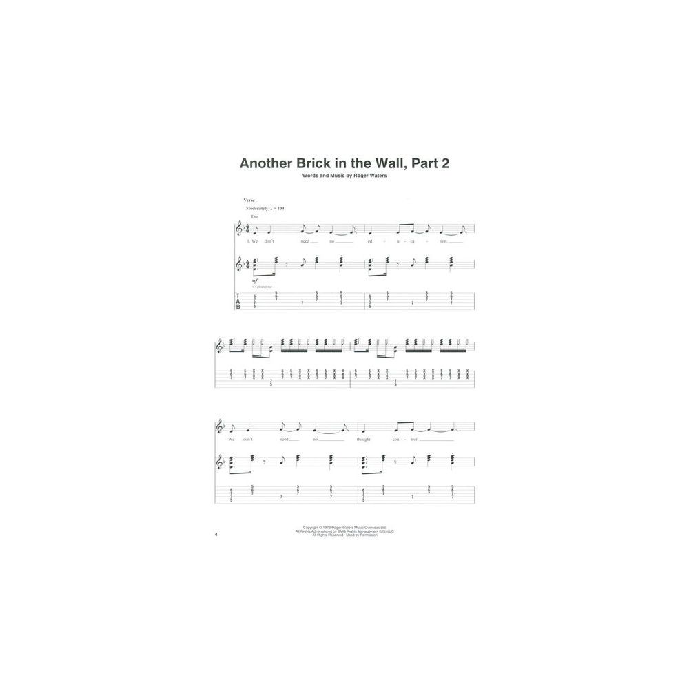 Hal Leonard Pink Floyd Deluxe Guitar – Thomann Ireland