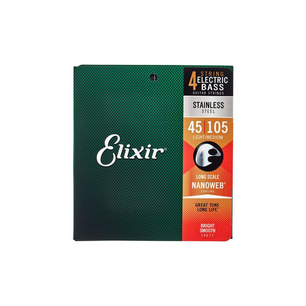 Elixir 14677 Stainless Steel L/M Bass – Thomann Ireland