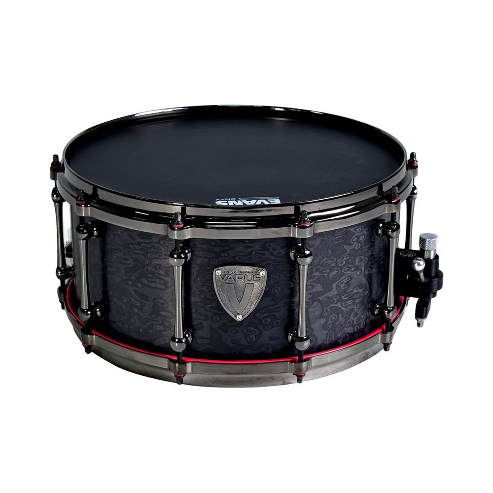 Varus 14"x6,5" Birdseye Black Snare – Thomann Ireland