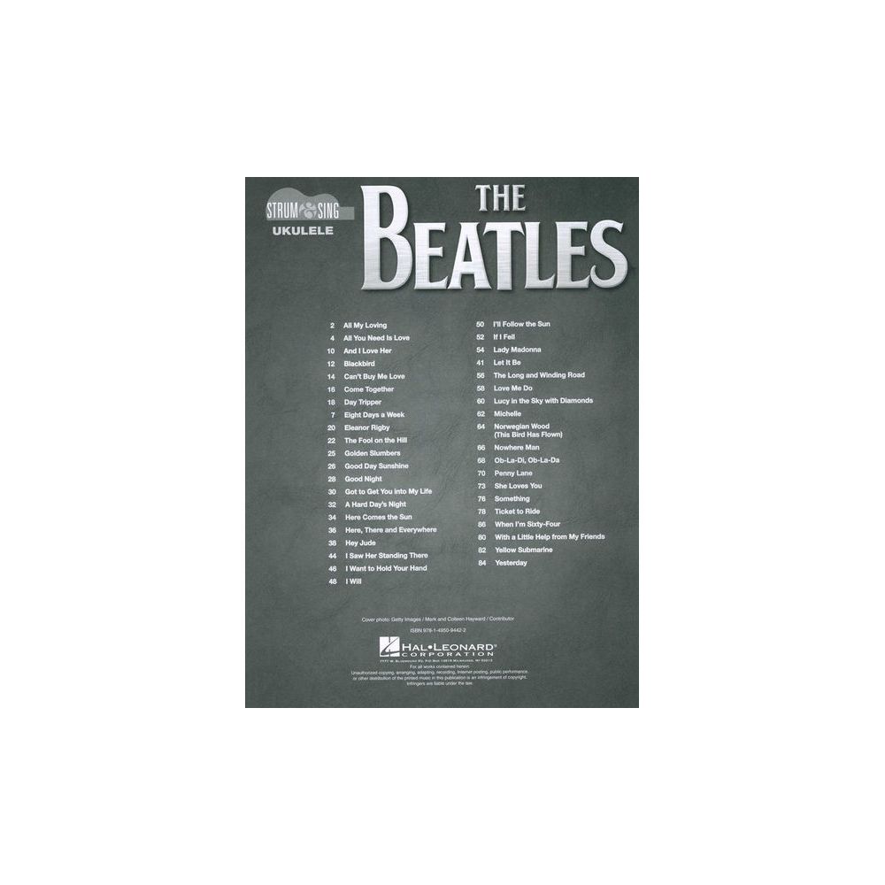 Hal Leonard The Beatles: Strum & Sing – Thomann Ireland