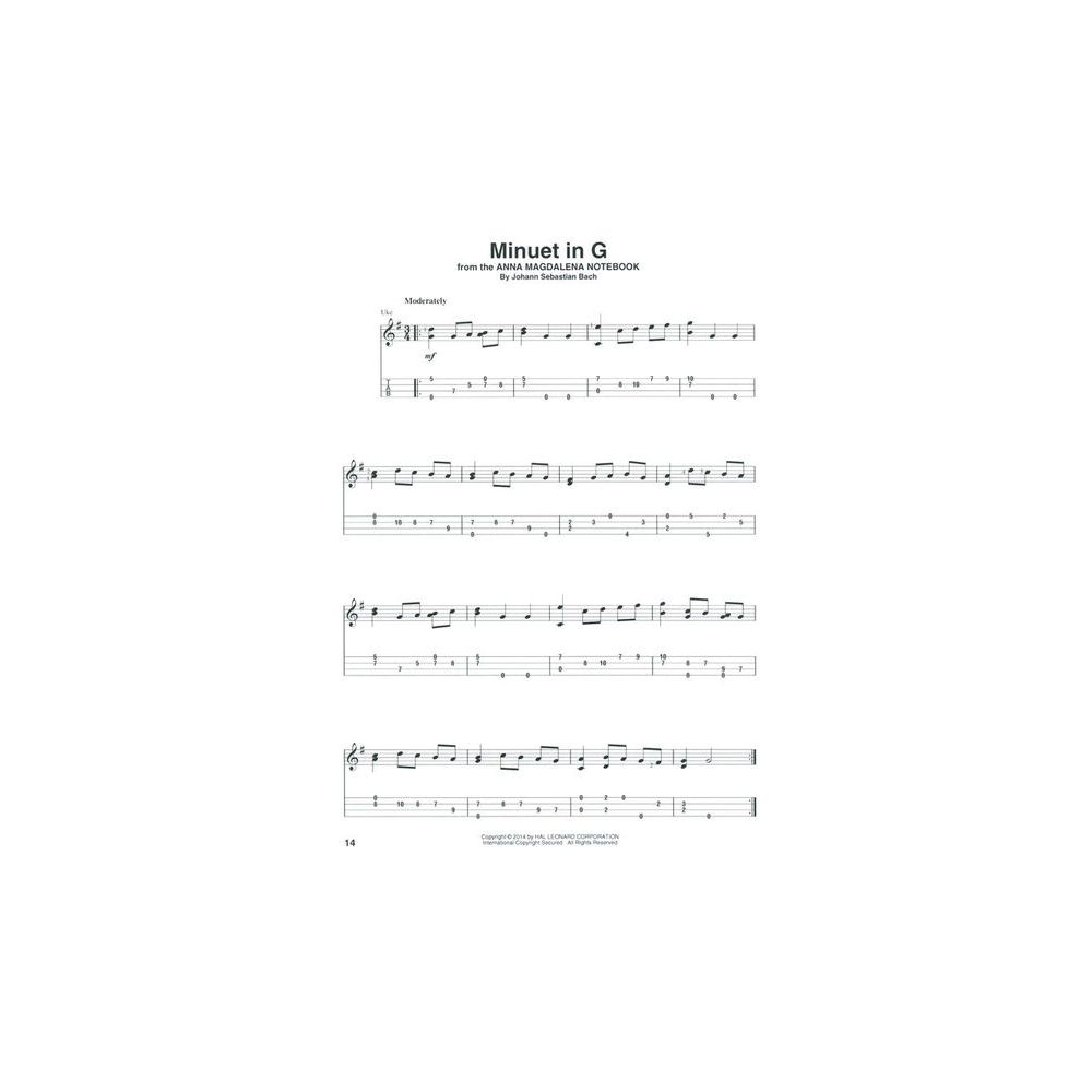 Hal Leonard J.S.Bach f Fingerstyle Ukulele – Thomann Ireland