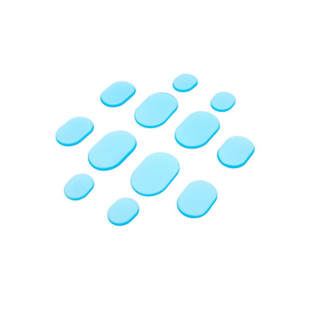 Millenium Gel Damper Pads 12pcs Turquoi. – Thomann Ireland