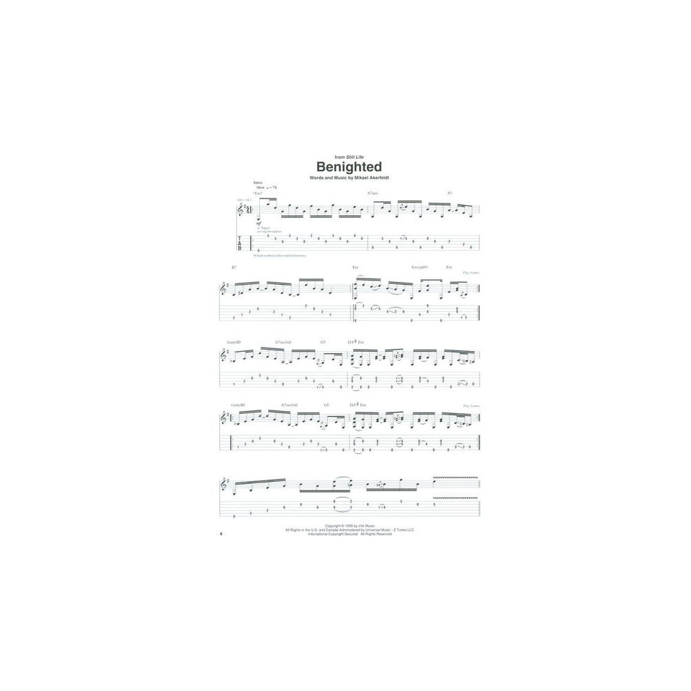 Hal Leonard The Best Of Opeth – Thomann Ireland