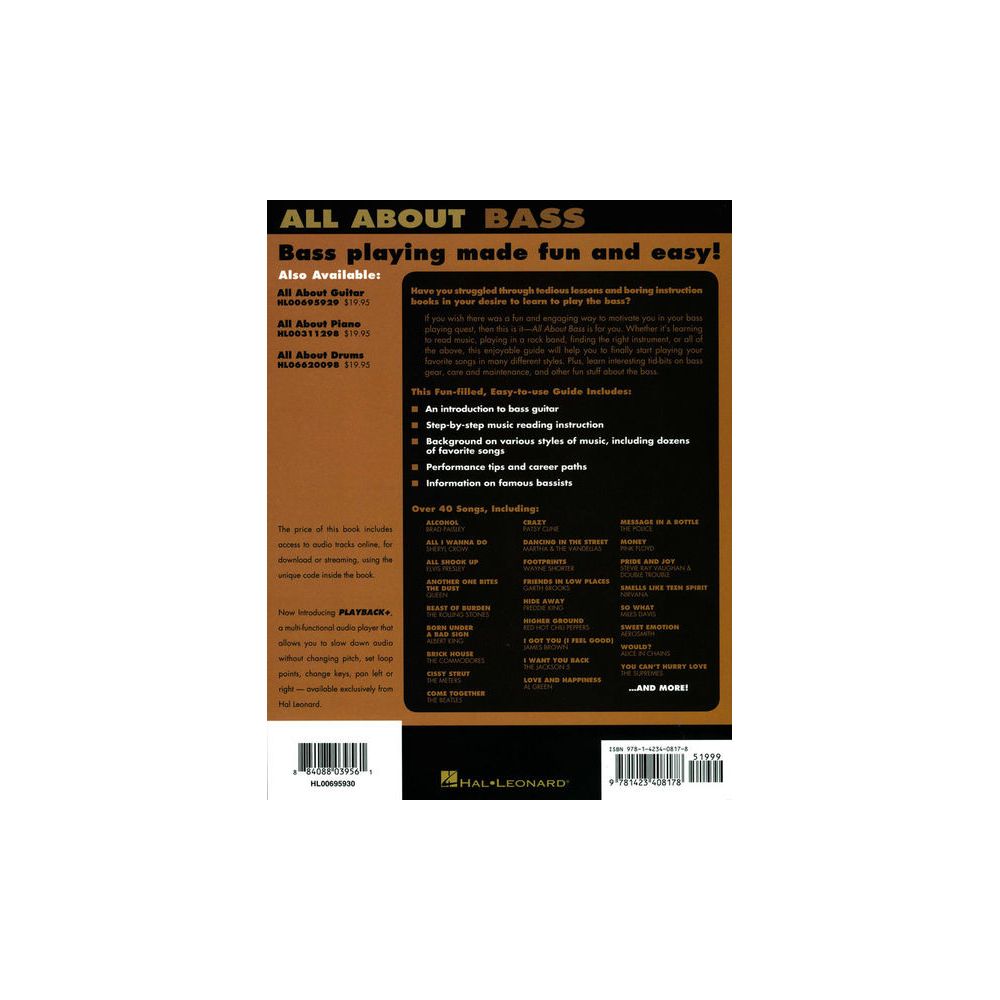 Hal Leonard All About Bass – Thomann Ireland