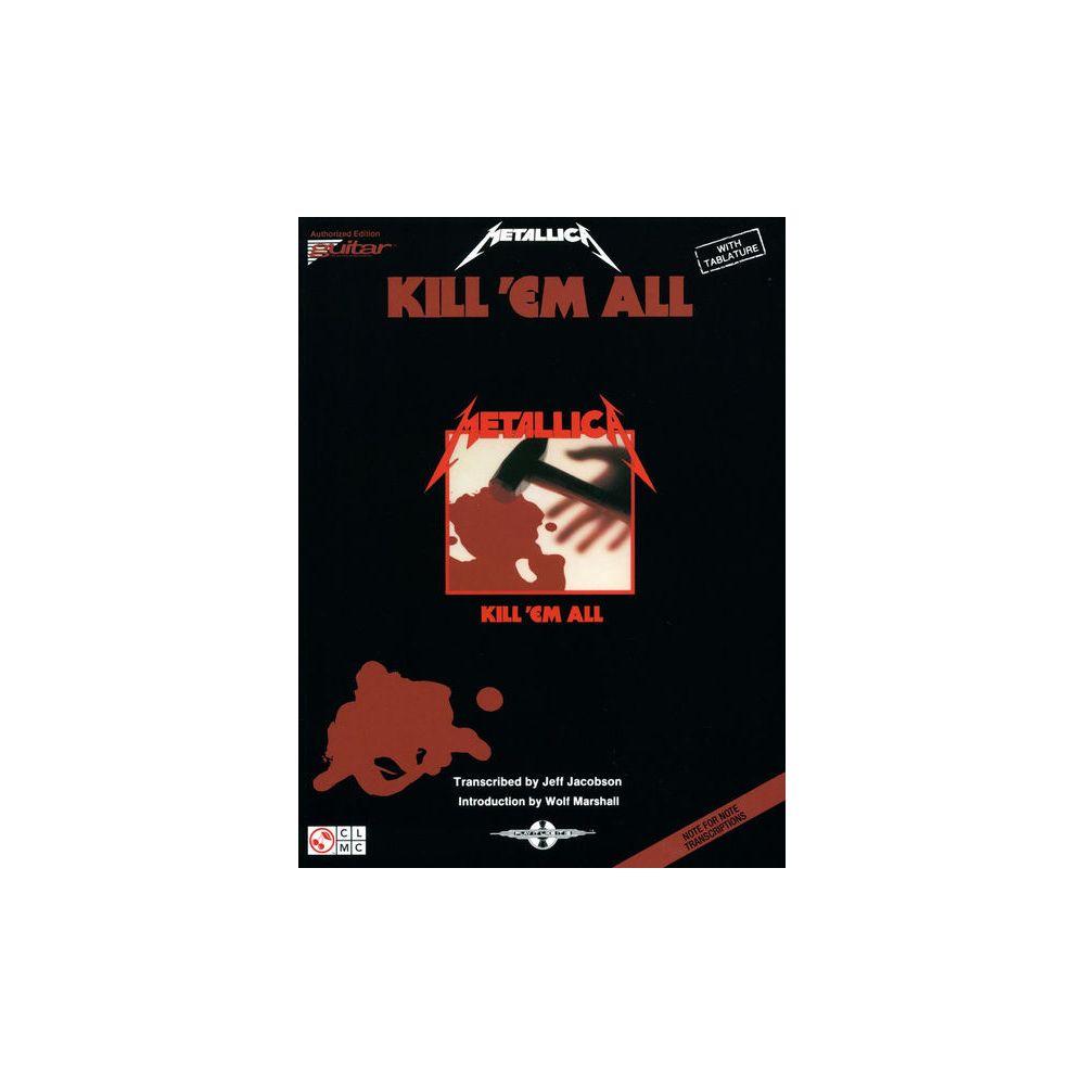 Cherry Lane Music Company Metallica Kill 'Em All – Thomann Ireland