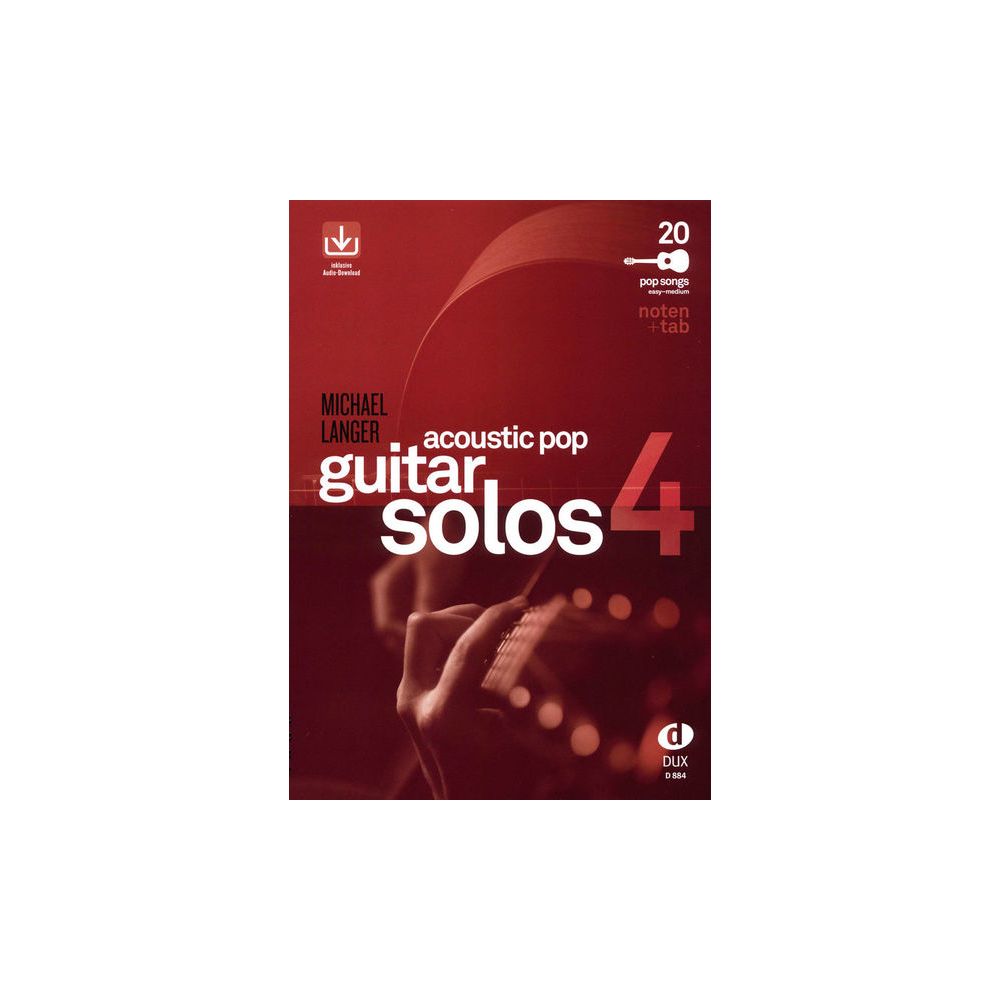 Edition Dux Acoustic Pop Guitar Solos 4 – Thomann Ireland