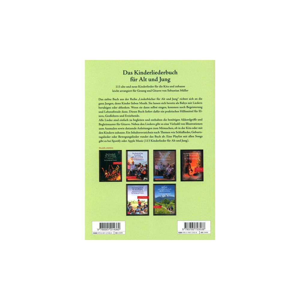 Schott Kinderliederbuch Gitarre – Thomann Ireland