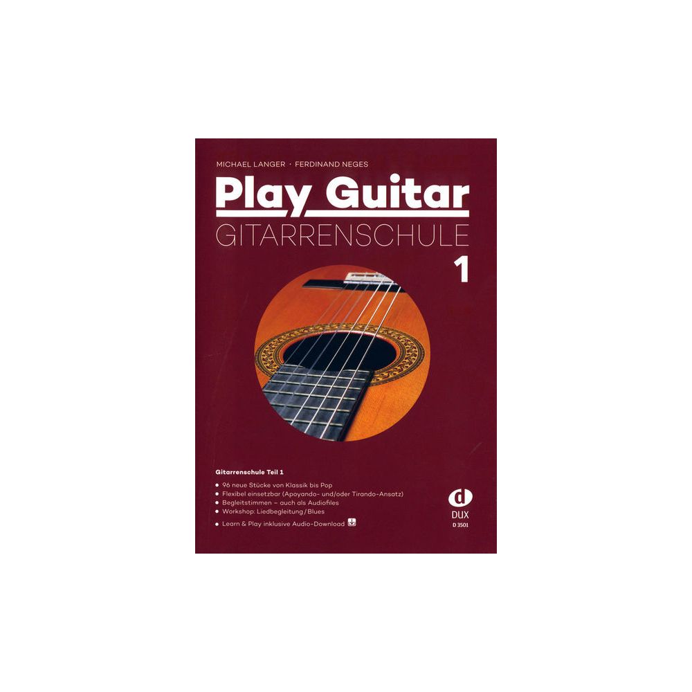 Edition Dux Play Guitar Gitarrenschule 1 – Thomann Ireland