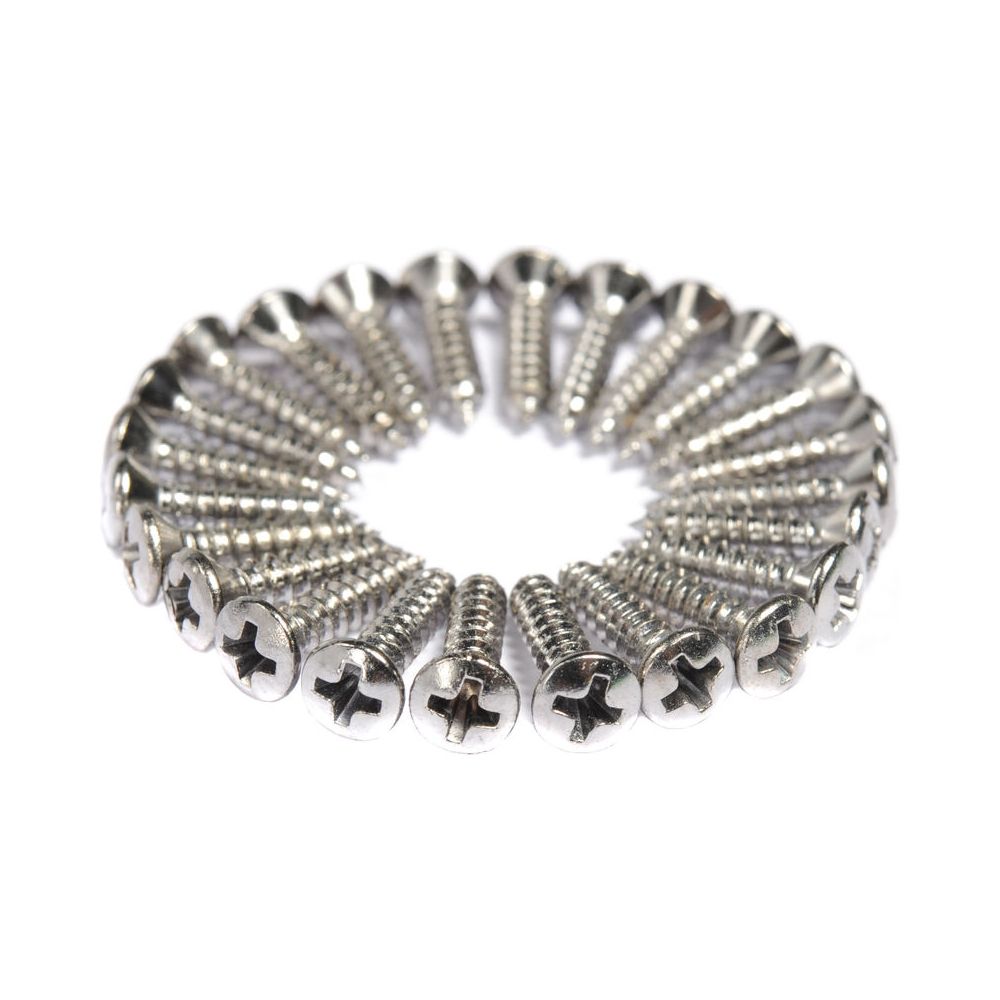 Fender Pickguard Screws Chrome – Thomann Ireland