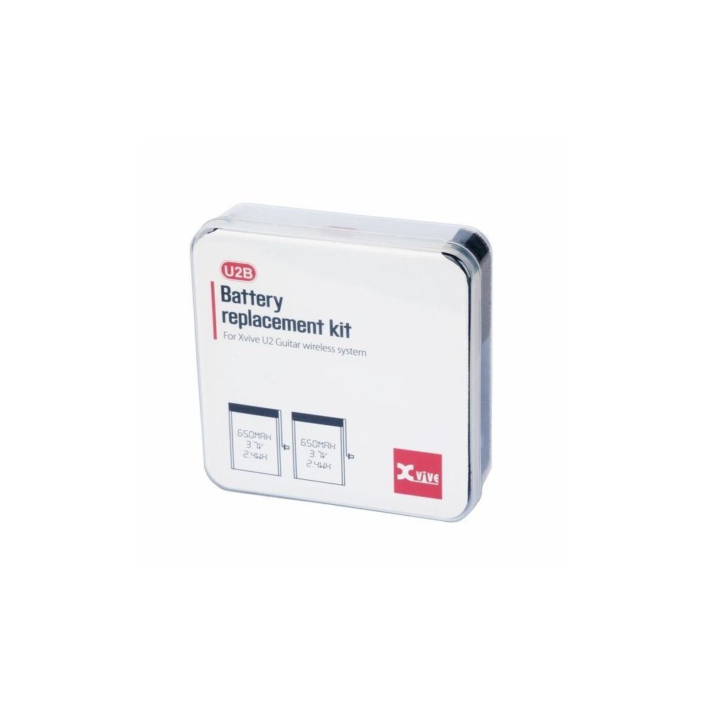 XVive U2C Battery Kit (BU2) – Thomann Ireland