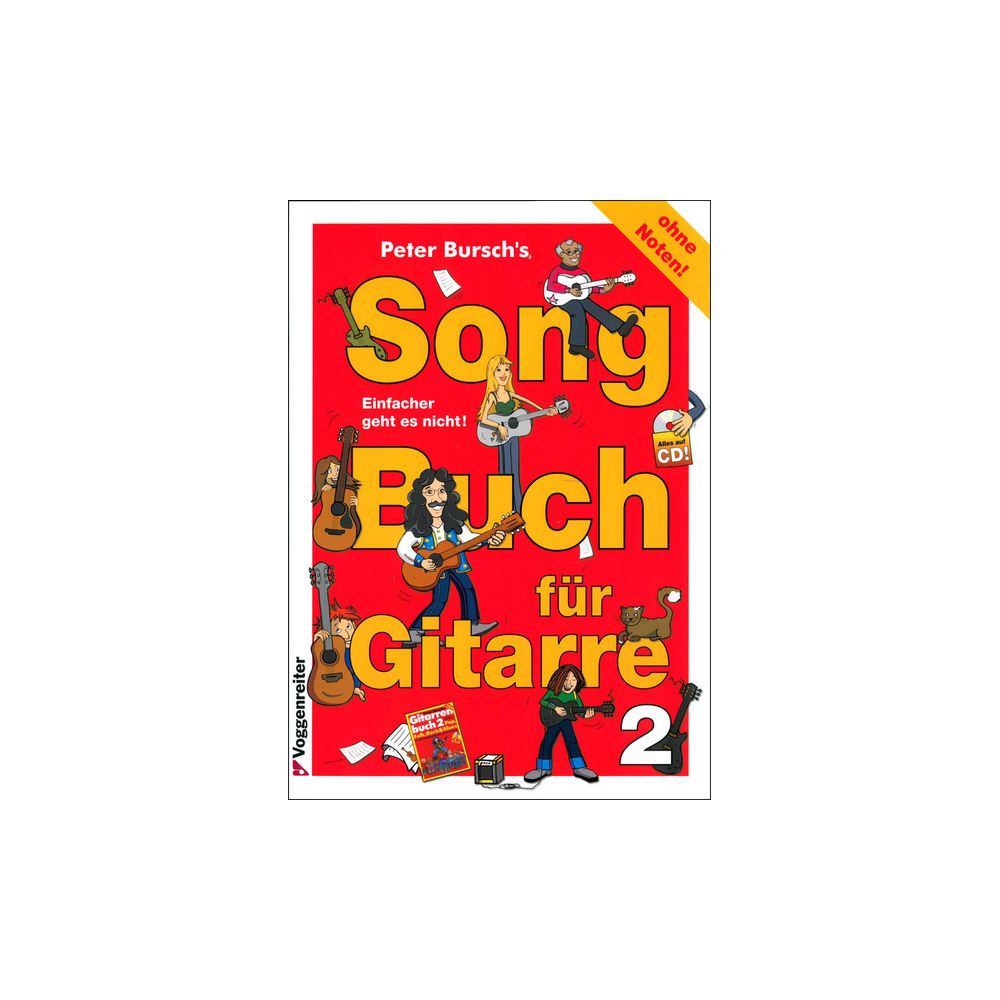 Voggenreiter Bursch's Songbuch Gitarre 2 – Thomann Ireland