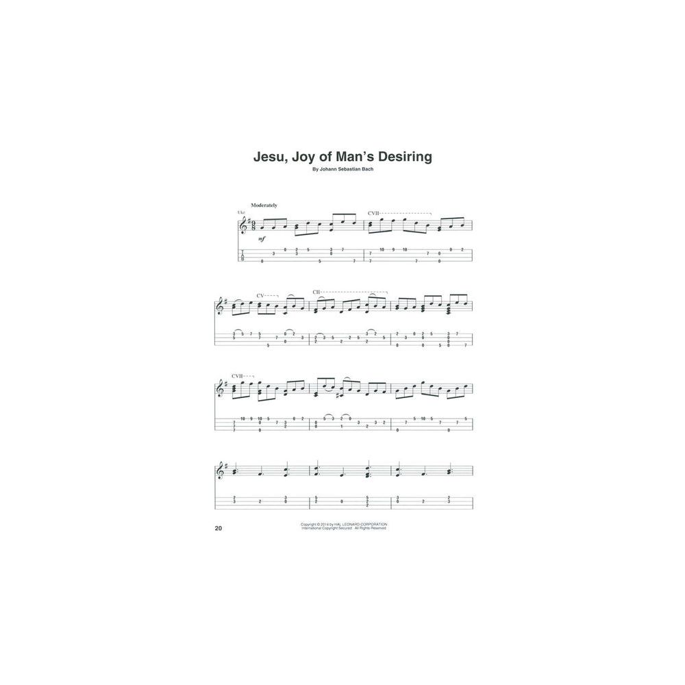 Hal Leonard J.S.Bach f Fingerstyle Ukulele – Thomann Ireland