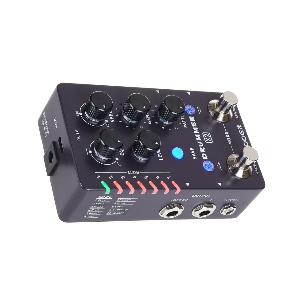 Mooer Stereo Drummer X2 – Thomann Ireland