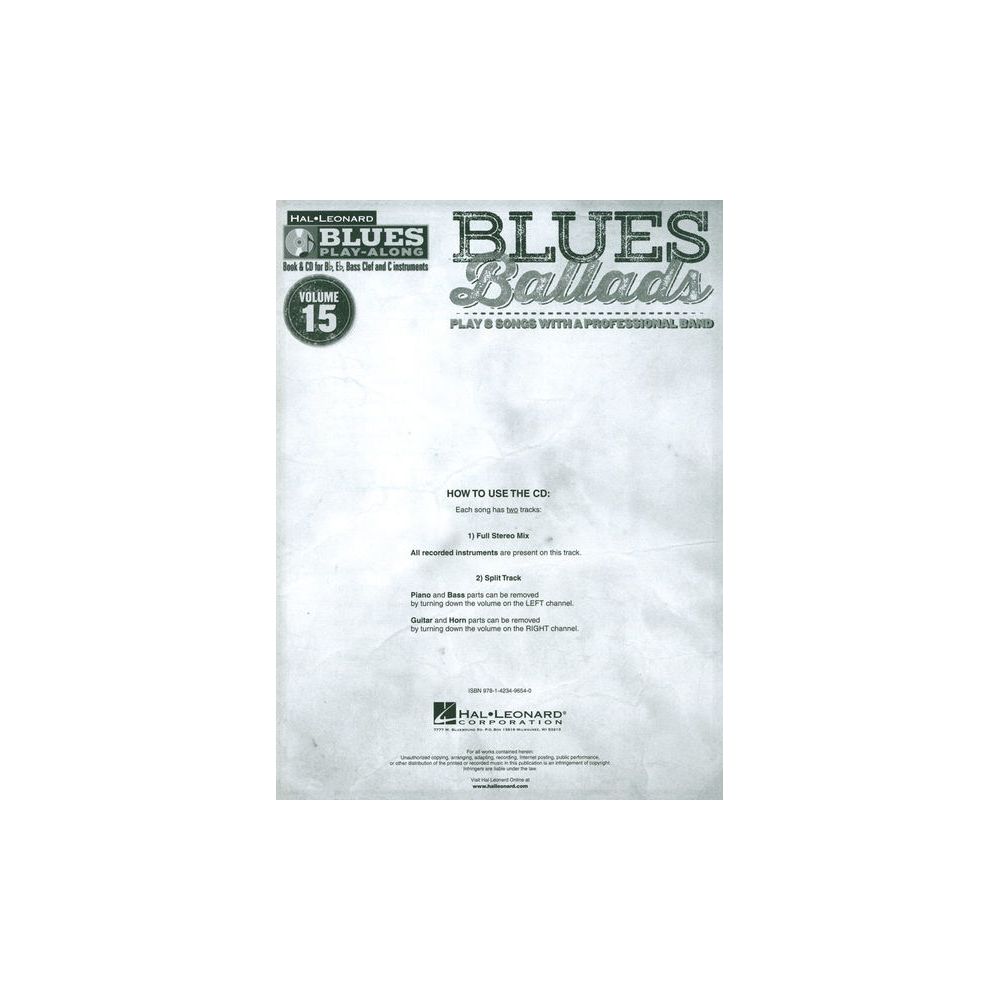 Hal Leonard Blues Play