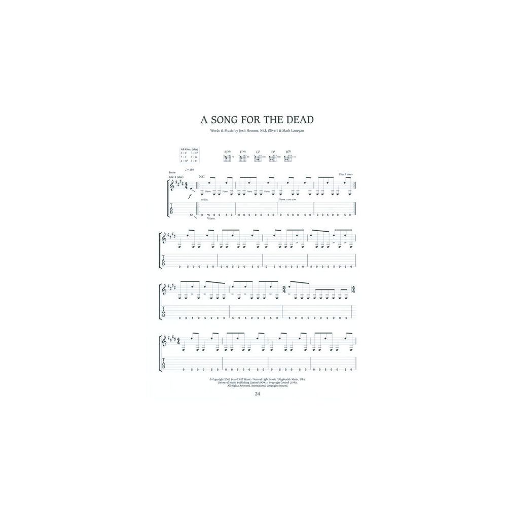 Wise Publications Queens Of The Stone Age Deaf – Thomann Ireland