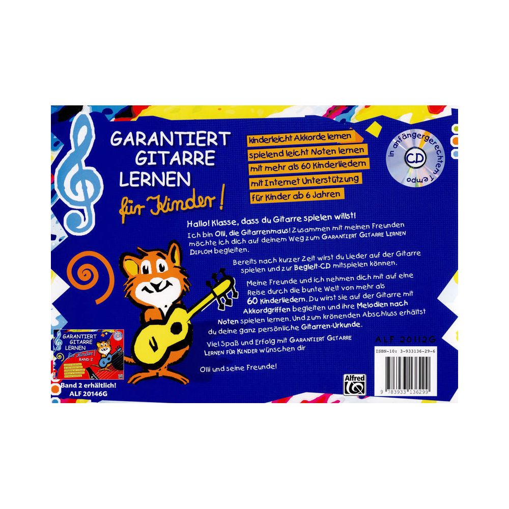 Alfred Music Publishing Gitarre Lernen Für Kinder 1 – Thomann Ireland