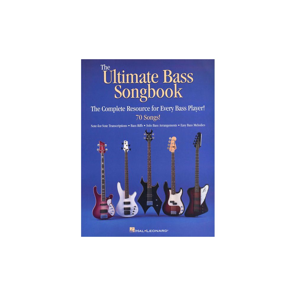 Hal Leonard The Ultimate Bass Songbook – Thomann Ireland