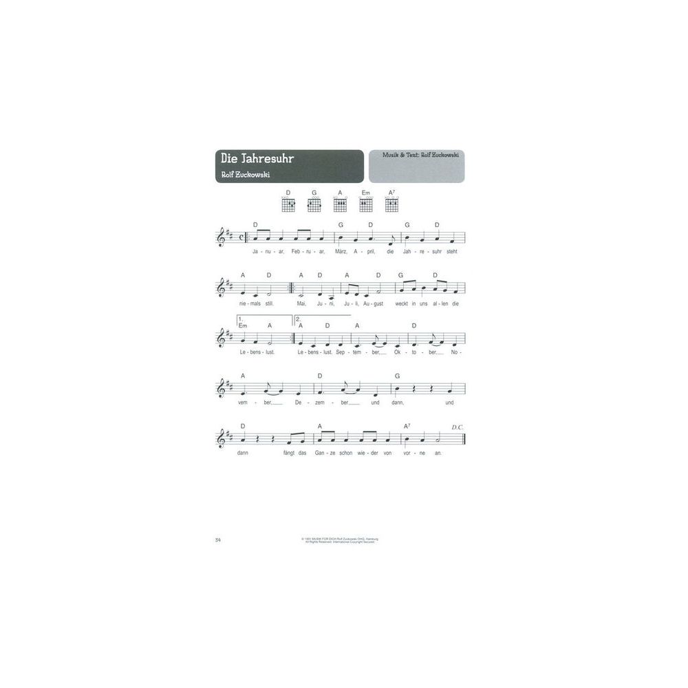 Bosworth 100 Kinderlieder Gitarre 2 – Thomann Ireland