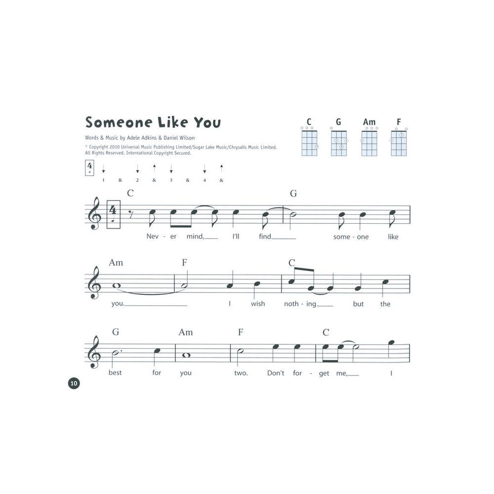 Chester Music Ukulele Beginning Pop Red – Thomann Ireland