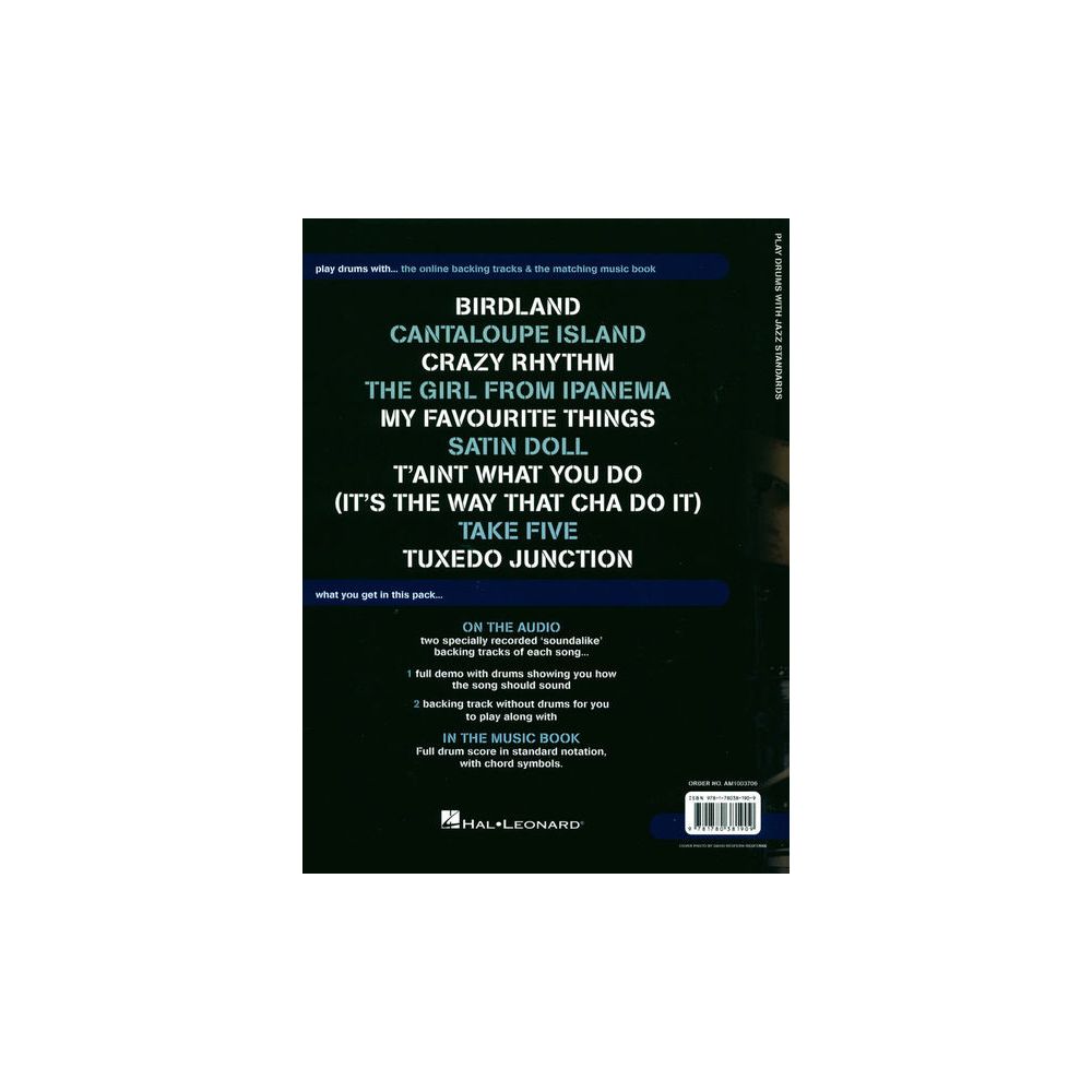 Wise Publications Play Drums With Jazz Standards – Thomann Ireland