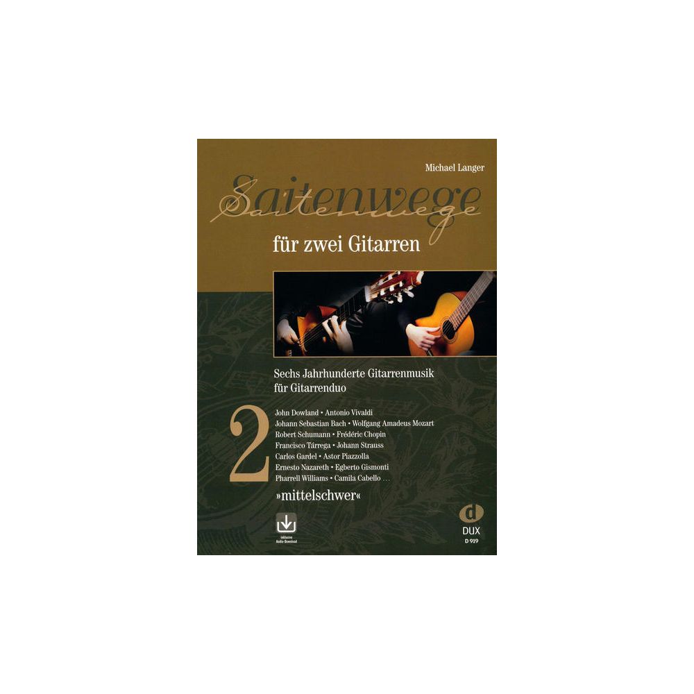 Edition Dux Saitenwege für zwei Gitarren 2 – Thomann Ireland