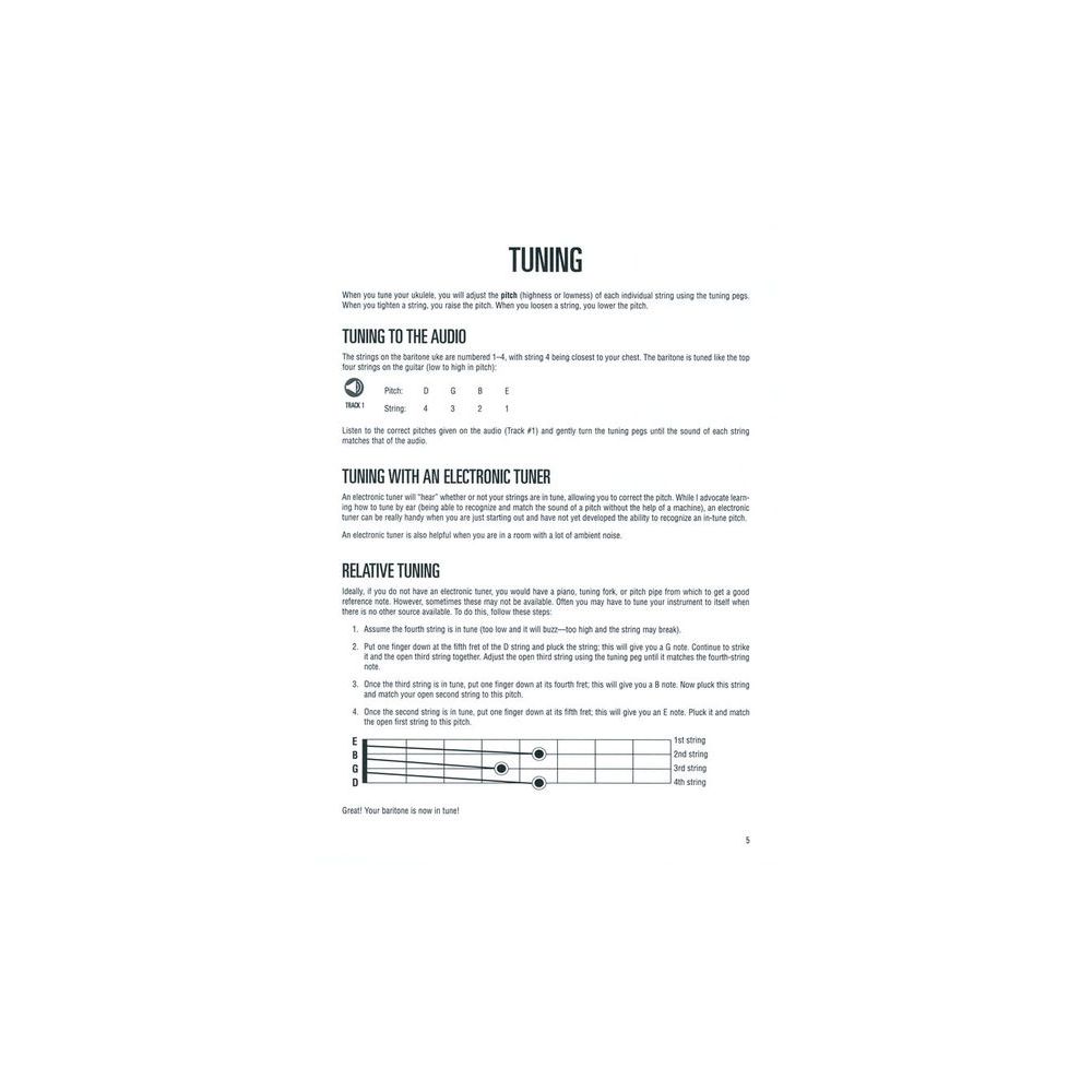 Hal Leonard Baritone Ukulele Method Book 1 – Thomann Ireland