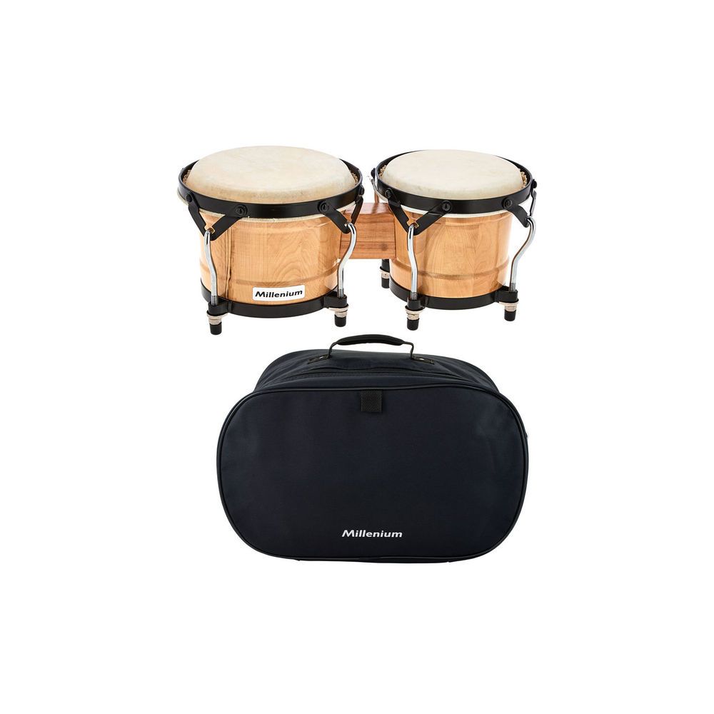 Millenium Bongo Set Natural + Gigbag – Thomann Ireland