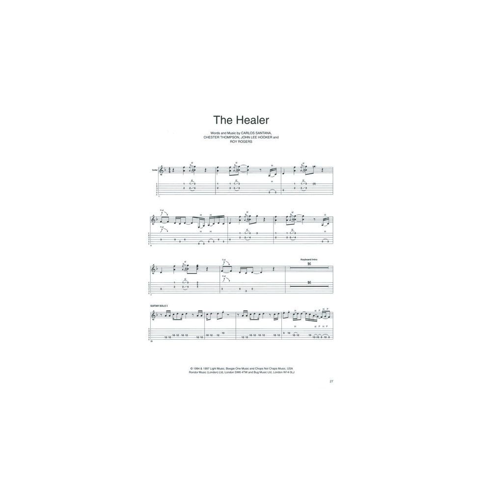 Faber Music Jam With Carlos Santana – Thomann Ireland