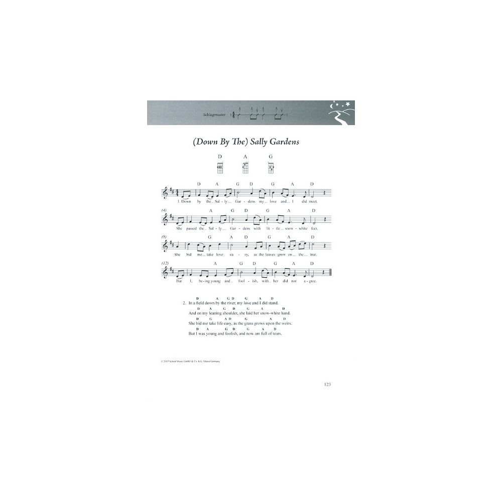 Schott Folk und Volk Gesang/Ukulele – Thomann Ireland