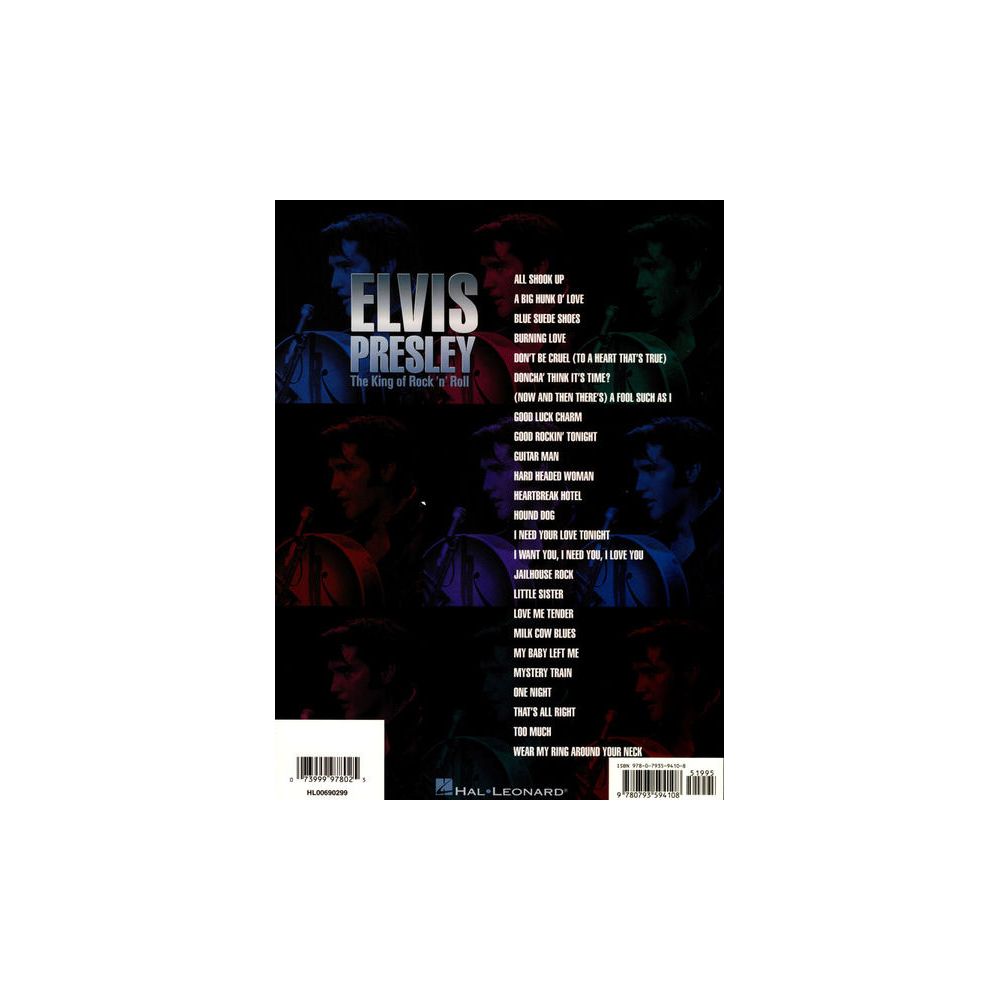 Hal Leonard Elvis Presley:The King Of Rock – Thomann Ireland