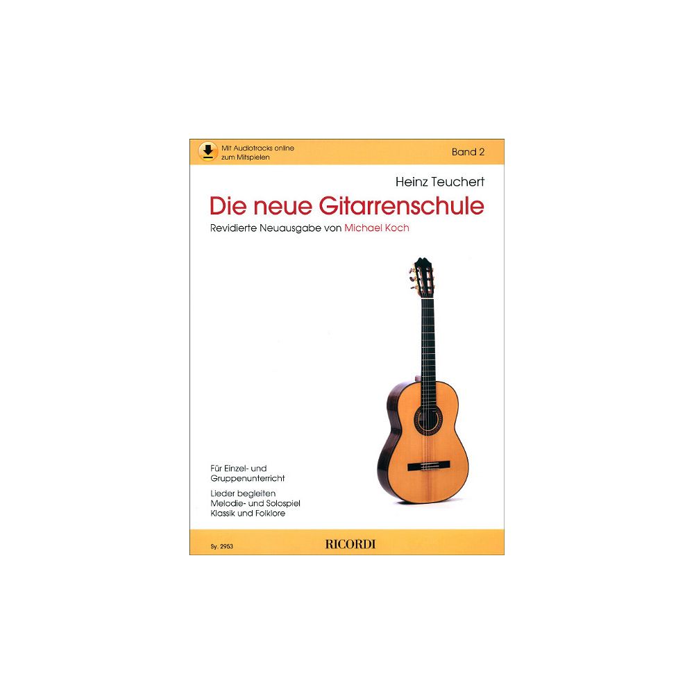 Ricordi Die neue Gitarrenschule 2 – Thomann Ireland