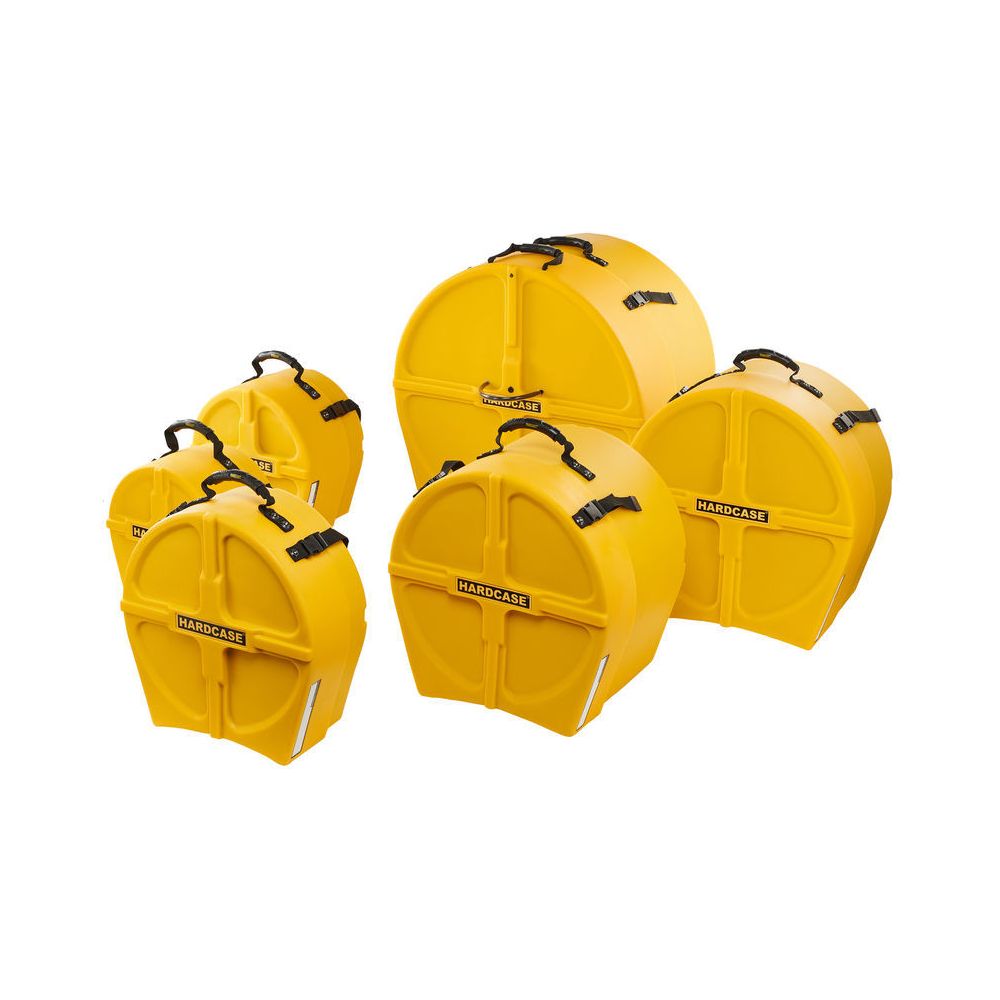 Hardcase HRockFus6 F.Lined Set Yellow – Thomann Ireland