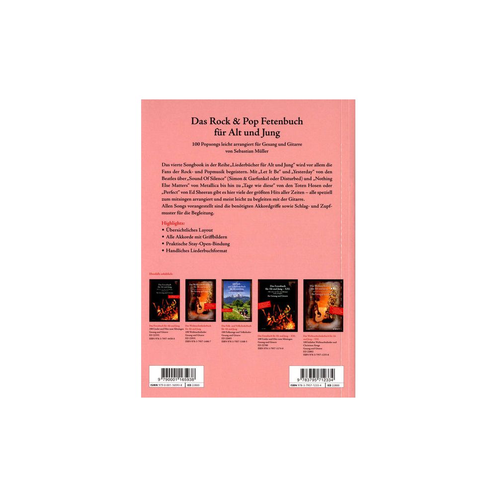 Schott Rock & Pop Fetenbuch Gitarre 1 – Thomann Ireland