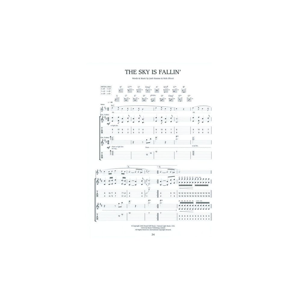 Wise Publications Queens Of The Stone Age Deaf – Thomann Ireland