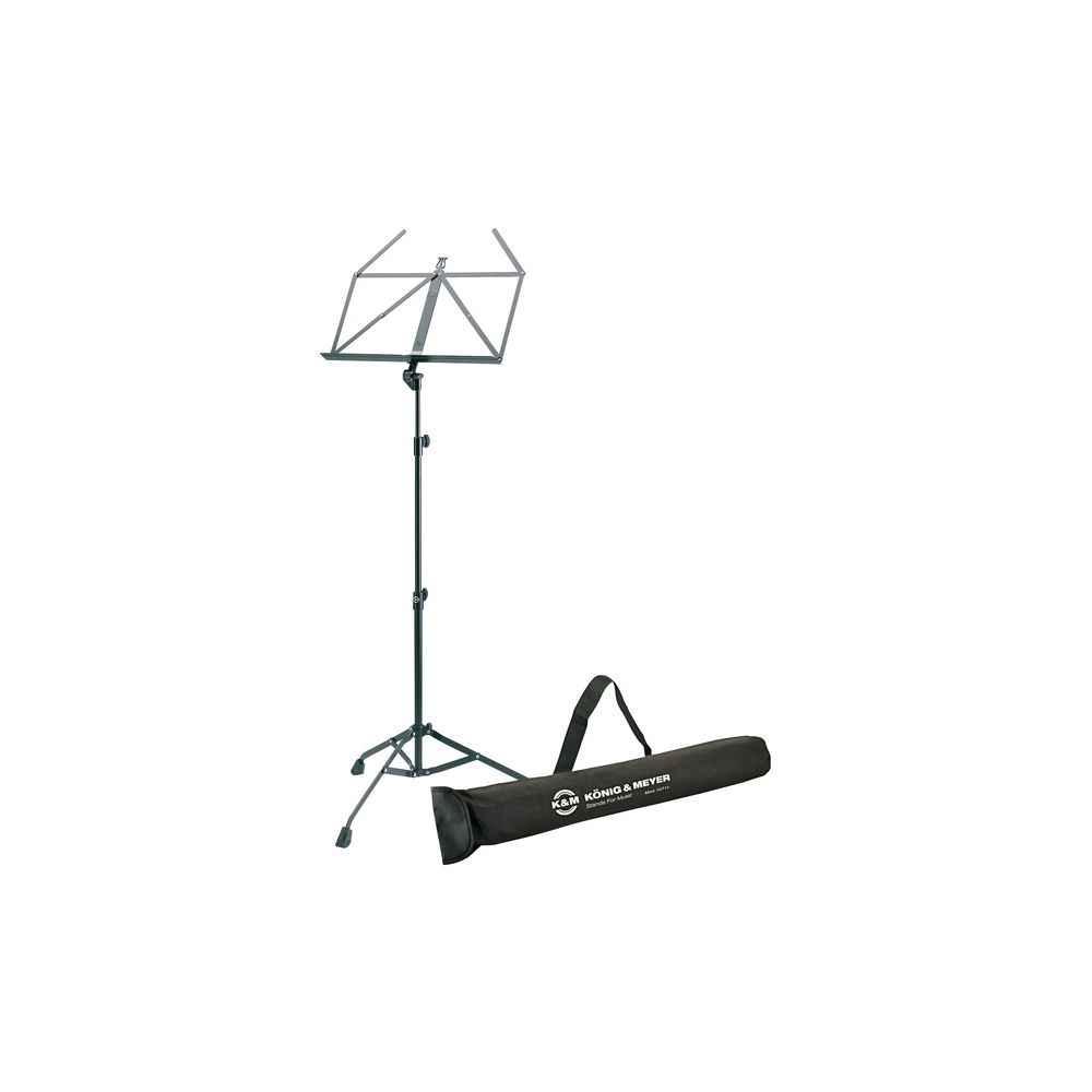 K&M 107 Music Stand Black Set – Thomann Ireland