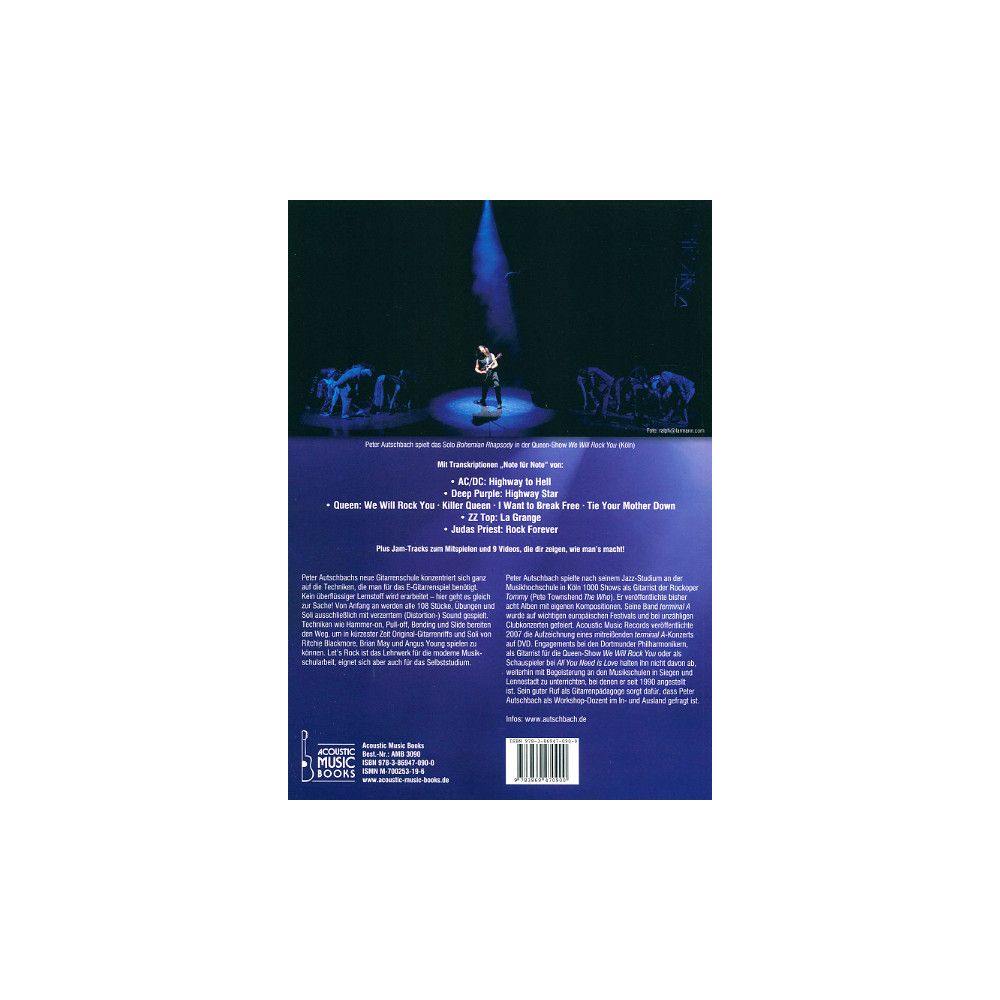 Acoustic Music Books Let's Rock E