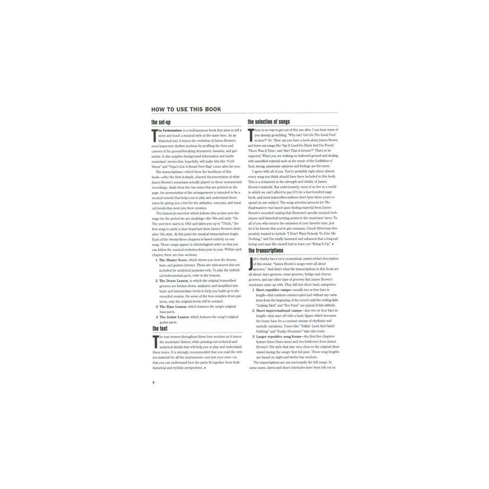 Alfred Music Publishing Funkmasters James Brown – Thomann Ireland