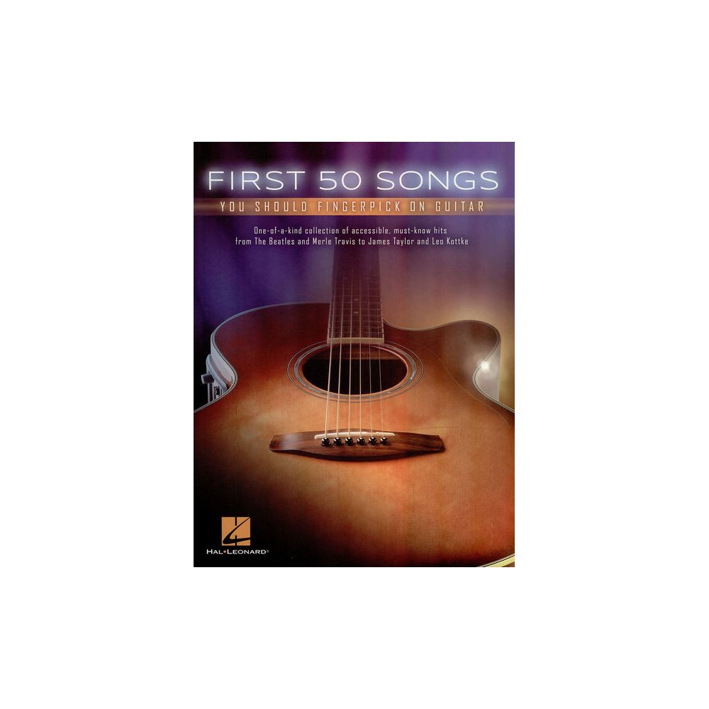 Hal Leonard First 50 Songs Fingerpicking – Thomann Ireland