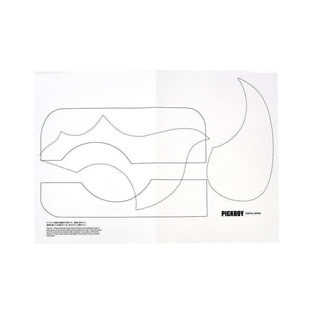 Pickboy Pickguard Clear – Thomann Ireland