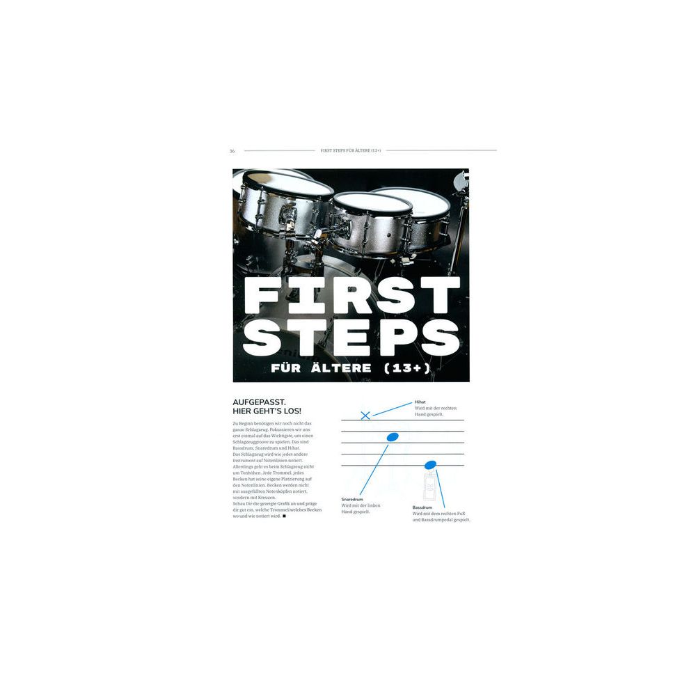 Millenium Legendary Drumbook German – Thomann Ireland