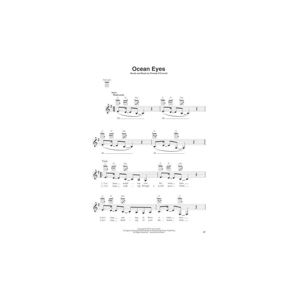 Hal Leonard Billie Eilish For Ukulele – Thomann Ireland