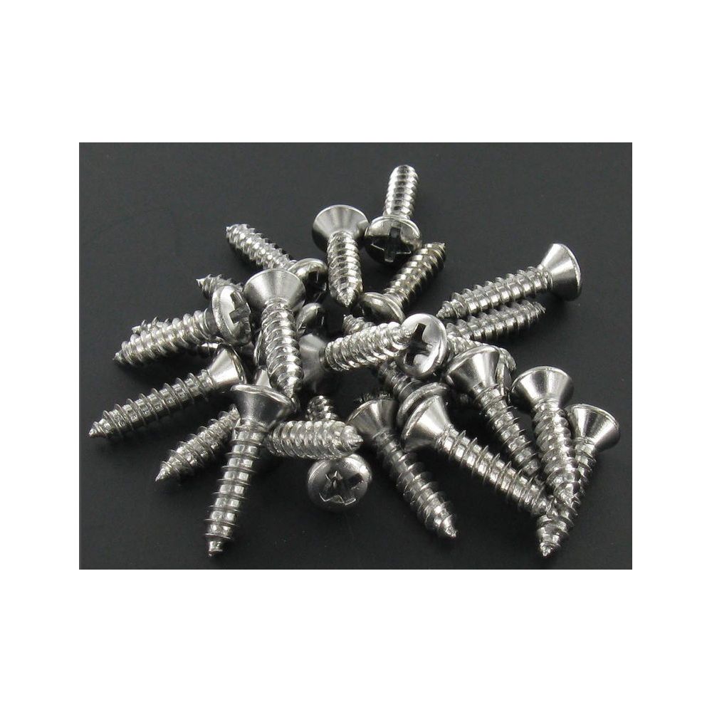 Fender Pickguard Screws Chrome – Thomann Ireland