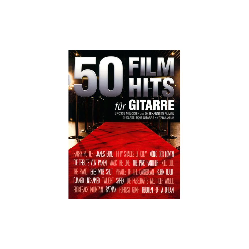 Bosworth 50 Filmhits for Gitarre – Thomann Ireland