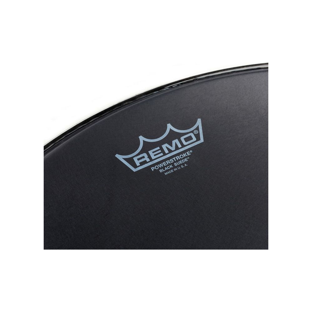 Remo 20" Powerstroke 3 Black Suede – Thomann Ireland
