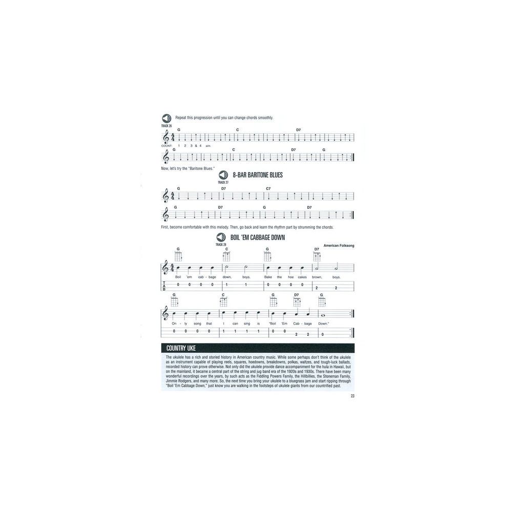 Hal Leonard Baritone Ukulele Method Book 1 – Thomann Ireland