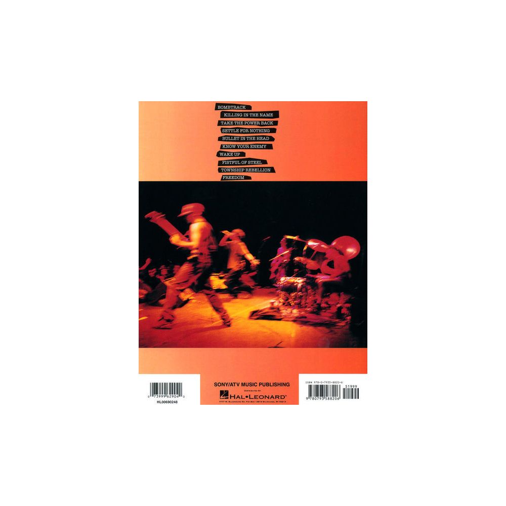 Hal Leonard Rage Against The Machine Bass – Thomann Ireland