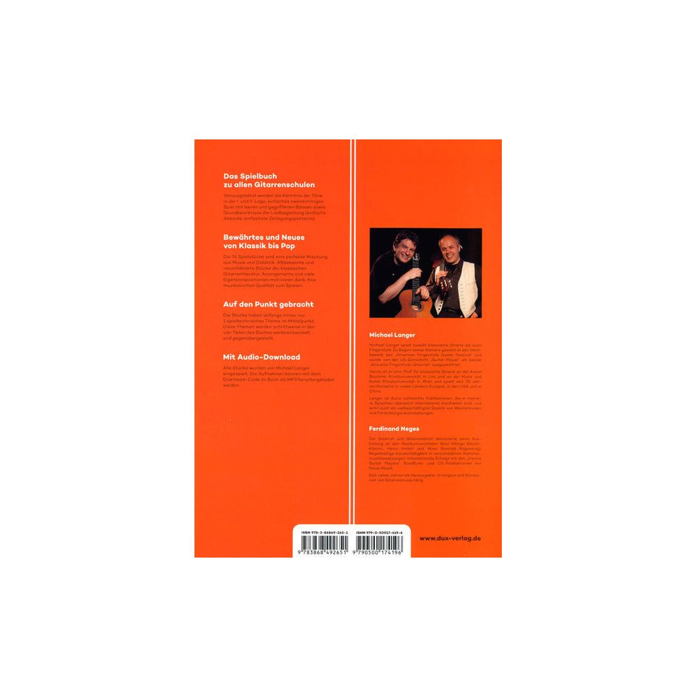 Edition Dux Play Guitar Spielbuch – Thomann Ireland